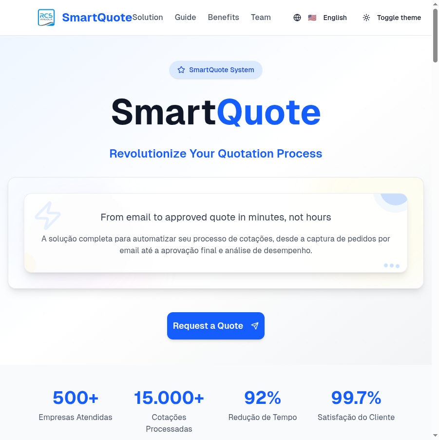 Smart Quote preview